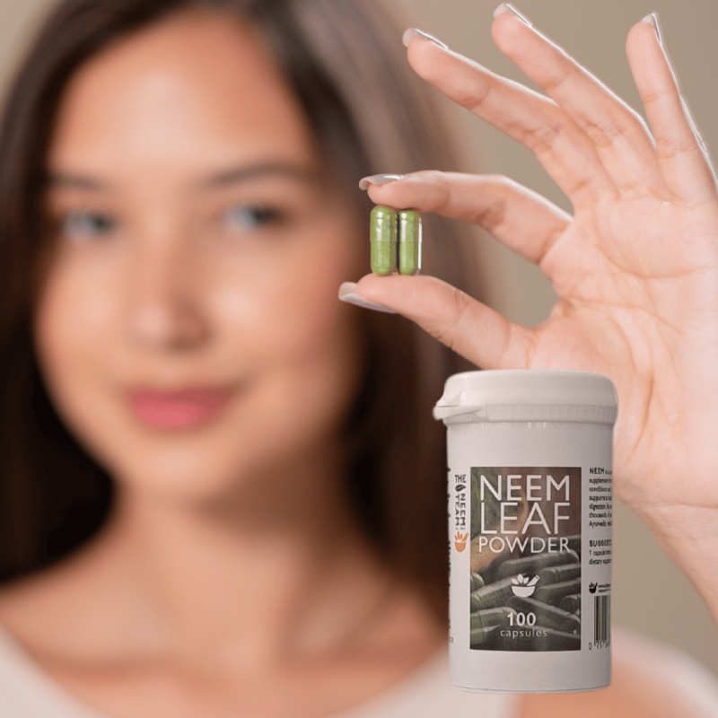 Neem Team -  Neem Leaf Capsules 100