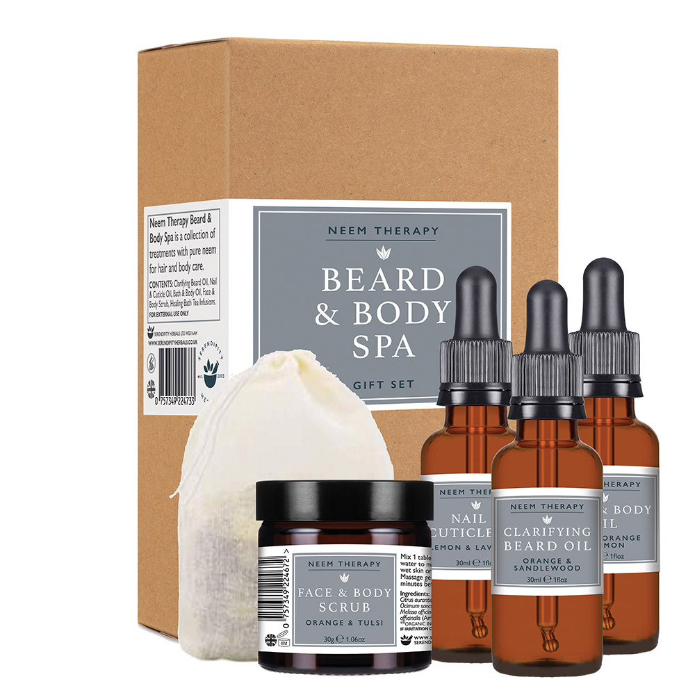 Neem Therapy, Beard & Body Gift Box