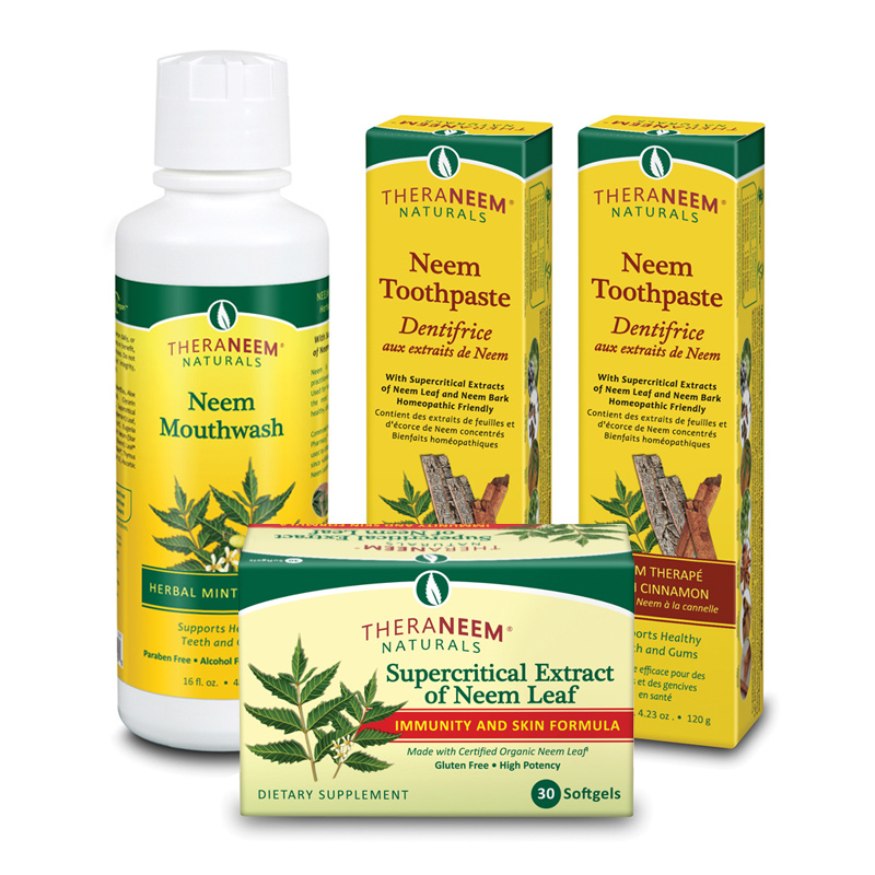 neem toothpaste and mouthwash